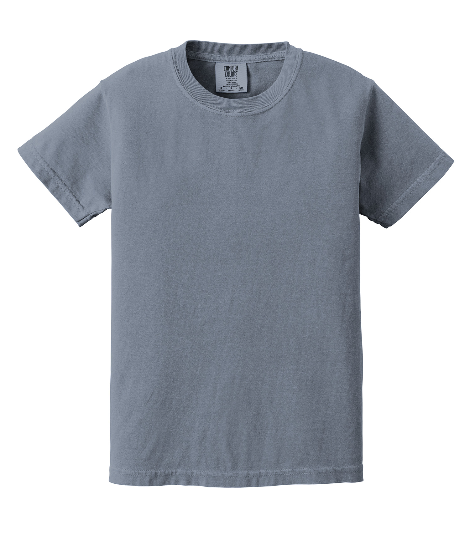 Comfort Colorsᴹᴰ COMFORT COLORSᴹᴰ T-SHIRT FILÉ ÉPAIS POUR JEUNES - 9018 Blue Jean
