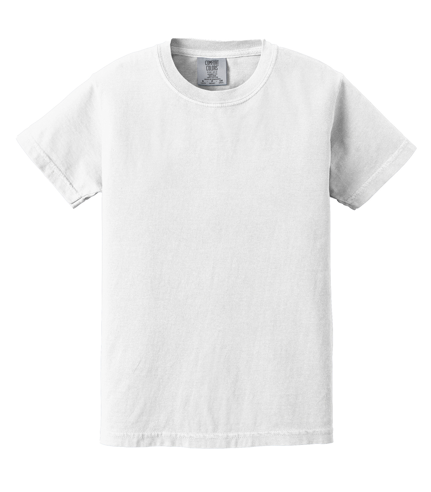 Comfort Colorsᴹᴰ COMFORT COLORSᴹᴰ T-SHIRT FILÉ ÉPAIS POUR JEUNES - 9018 White