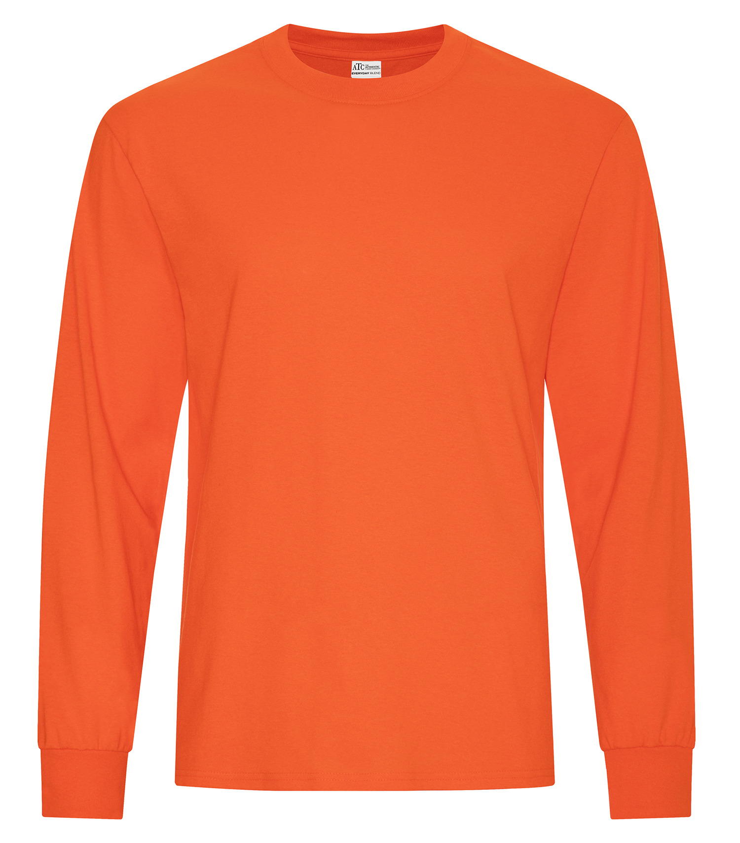 ATCᴹᶜ Everyday Collectionᴹᴰ ATCᴹᶜ T-SHIRT À MANCHES LONGUES EVERYDAY COTTON BLEND - ATC5015 Orange