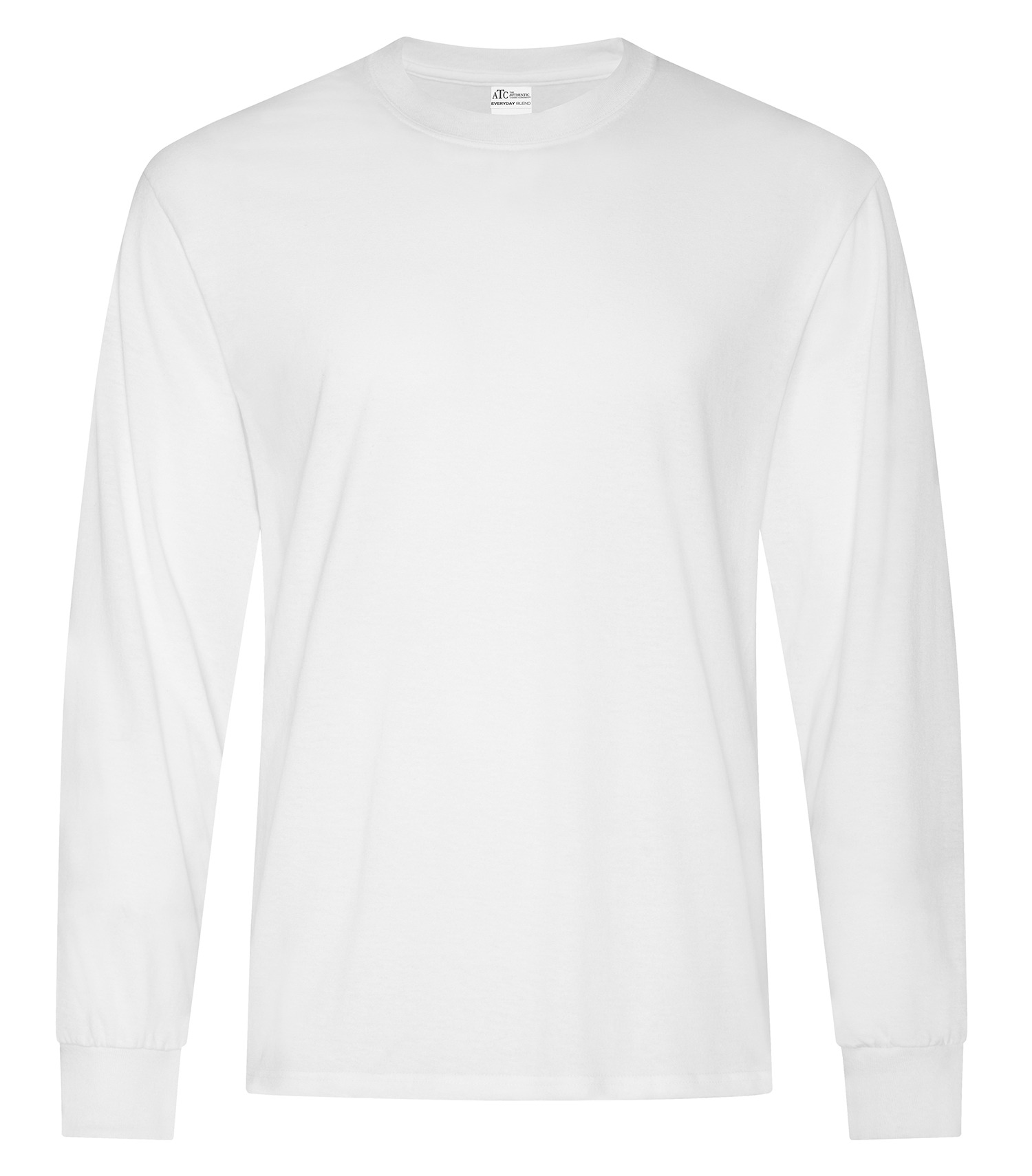 ATCᴹᶜ Everyday Collectionᴹᴰ ATCᴹᶜ T-SHIRT À MANCHES LONGUES EVERYDAY COTTON BLEND - ATC5015 White