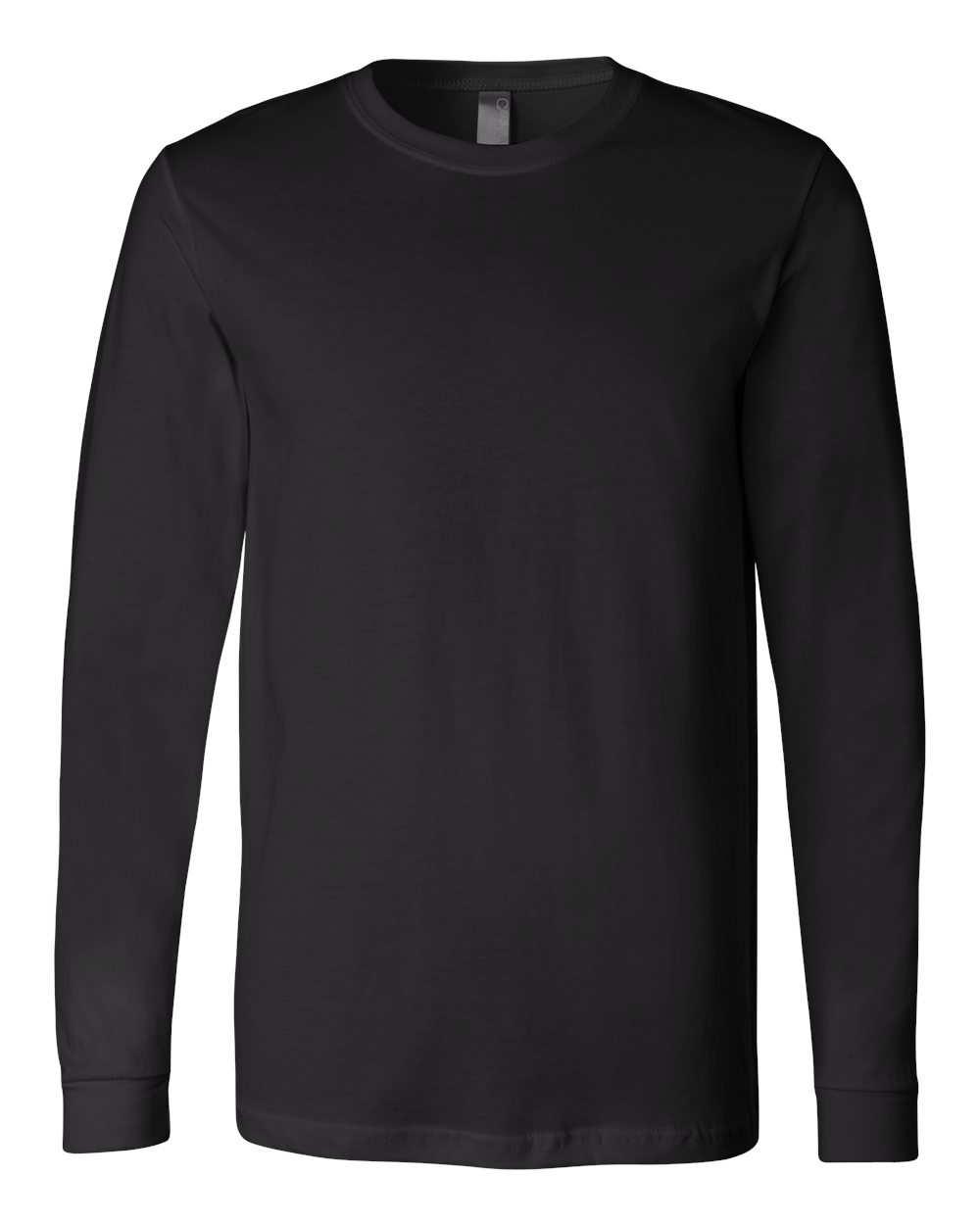 BELLA + CANVAS Unisex Jersey Long Sleeve Tee - 3501 Black
