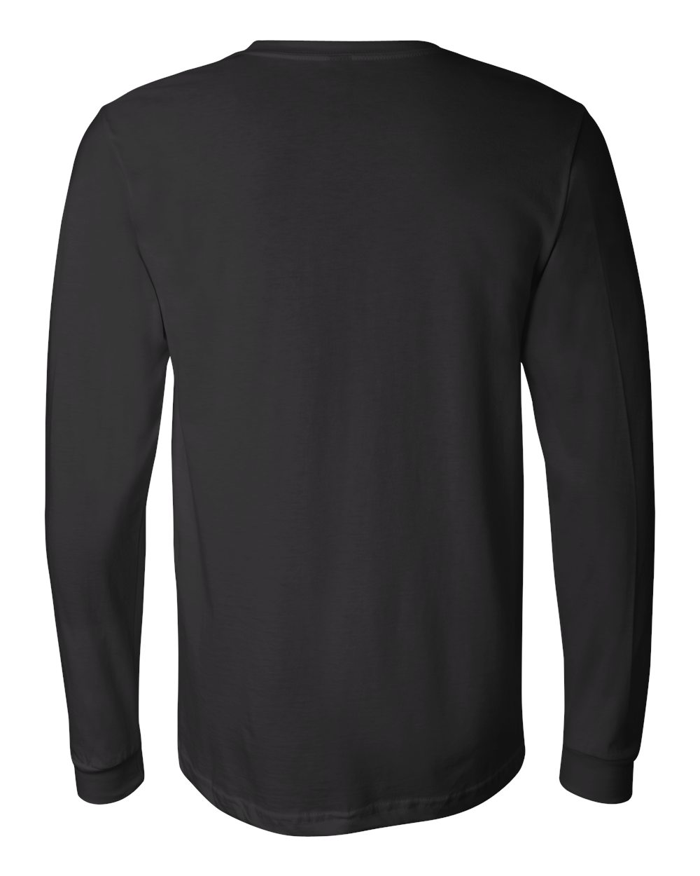 BELLA + CANVAS Unisex Jersey Long Sleeve Tee - 3501 Black
