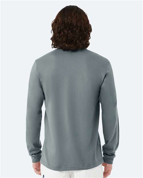 BELLA + CANVAS Unisex Jersey Long Sleeve Tee - 3501 Blue Storm