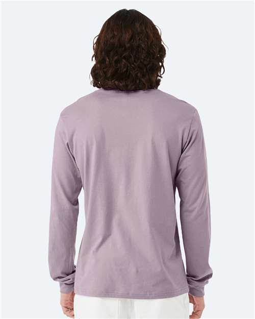 BELLA + CANVAS Unisex Jersey Long Sleeve Tee - 3501 Light Violet