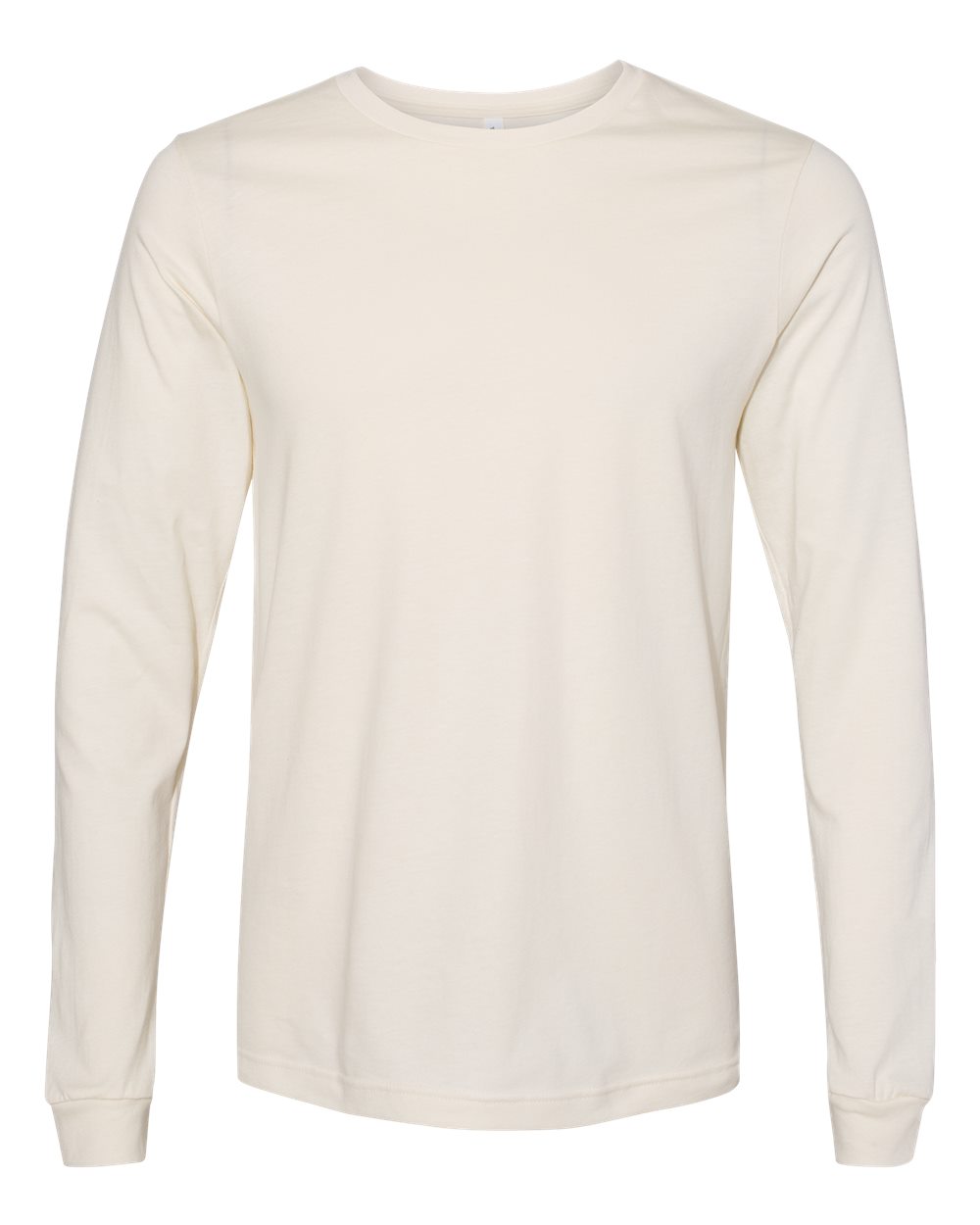 BELLA + CANVAS Unisex Jersey Long Sleeve Tee - 3501 Natural