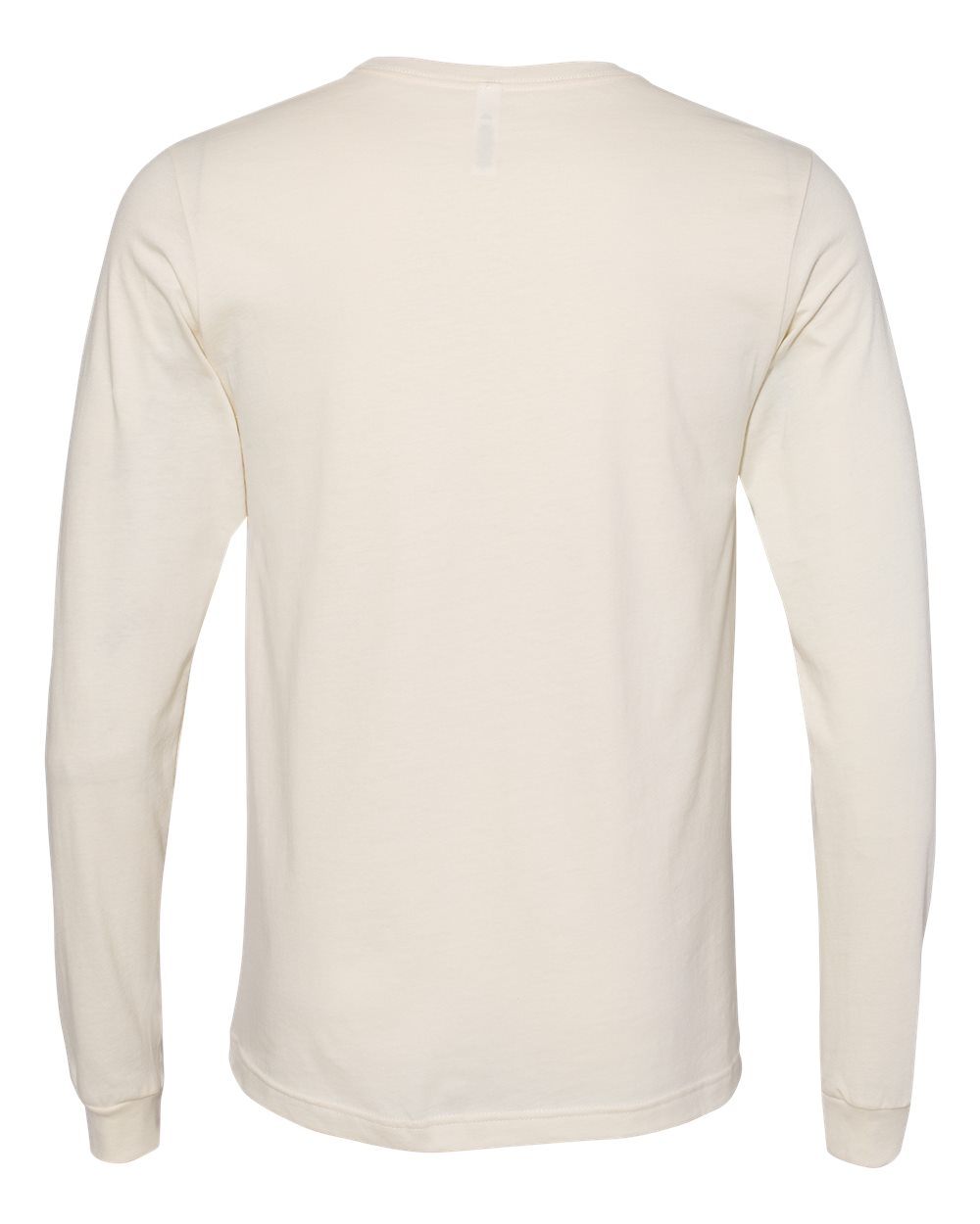 BELLA + CANVAS Unisex Jersey Long Sleeve Tee - 3501 Natural
