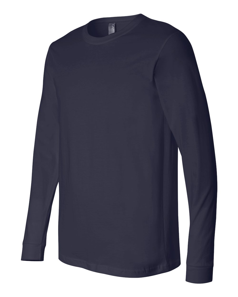 BELLA + CANVAS Unisex Jersey Long Sleeve Tee - 3501 Navy