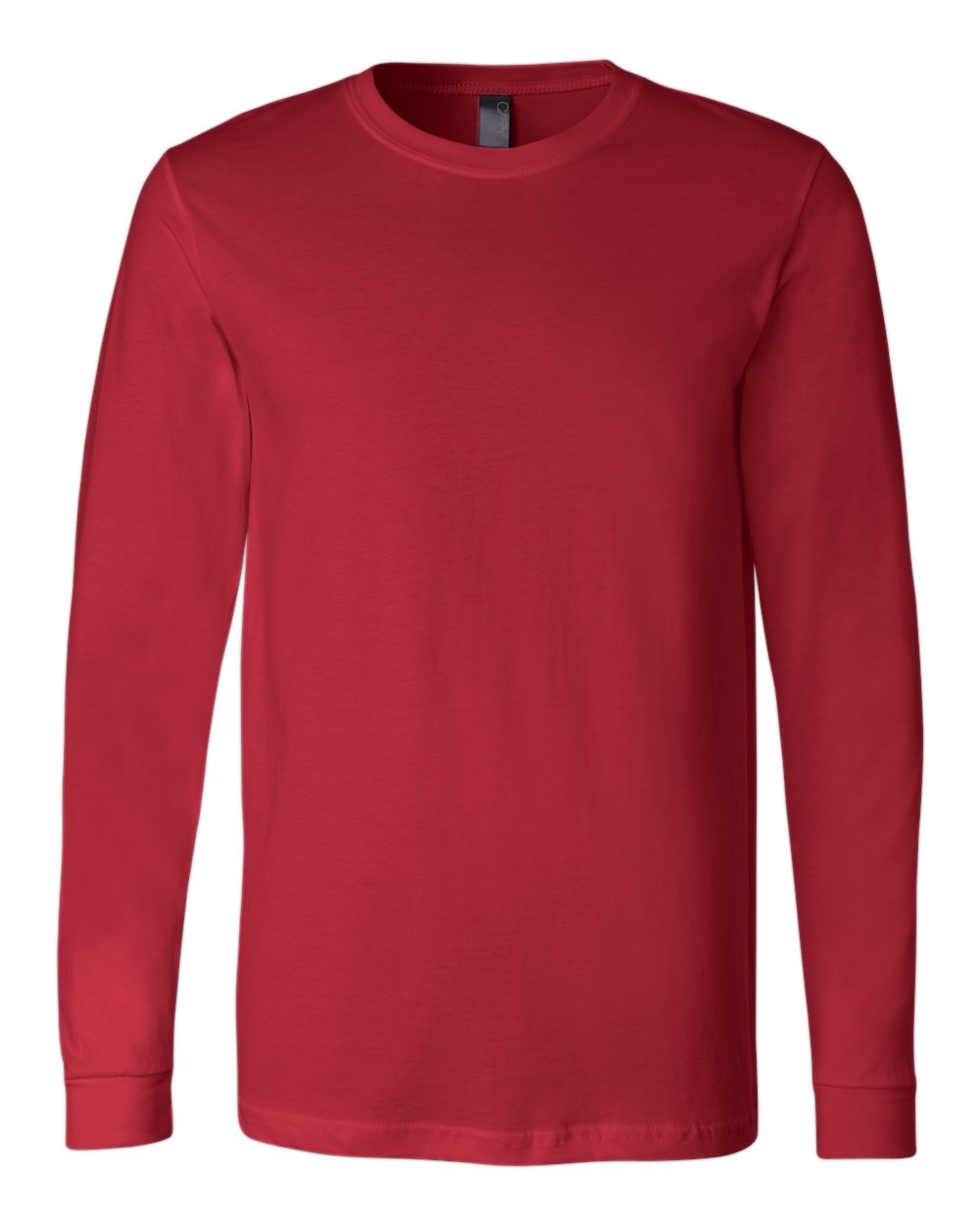 BELLA + CANVAS Unisex Jersey Long Sleeve Tee - 3501 Red