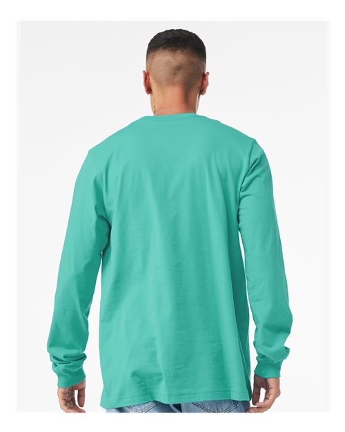 BELLA + CANVAS Unisex Jersey Long Sleeve Tee - 3501 Teal