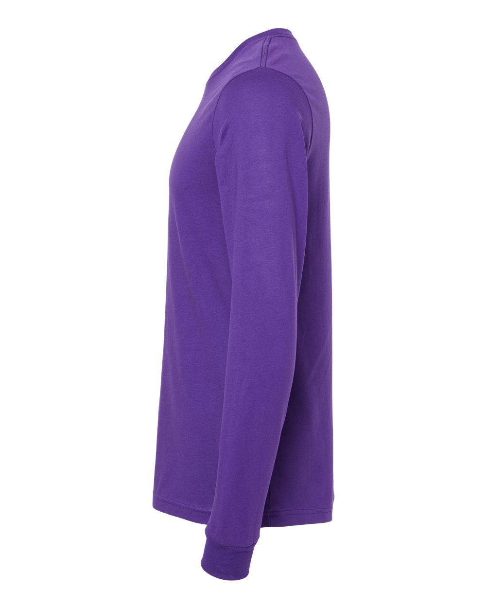 BELLA + CANVAS Unisex Jersey Long Sleeve Tee - 3501 Team Purple
