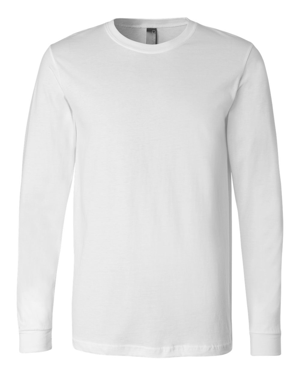 BELLA + CANVAS Unisex Jersey Long Sleeve Tee - 3501 White