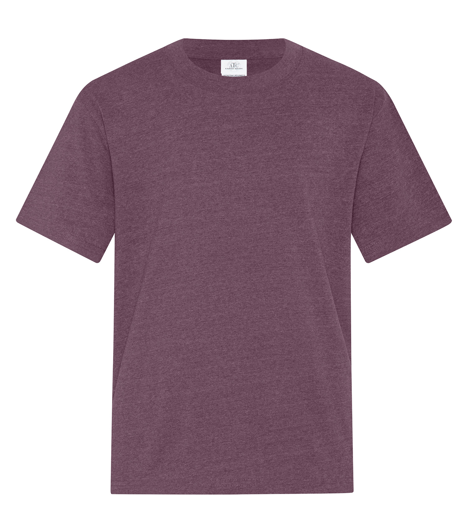 ATCᴹᶜ Earth Washᴹᶜ ATCᴹᶜ EARTH WASHᴹᶜ T-SHIRT POUR JEUNES - ATC6040Y Earth Eggplant