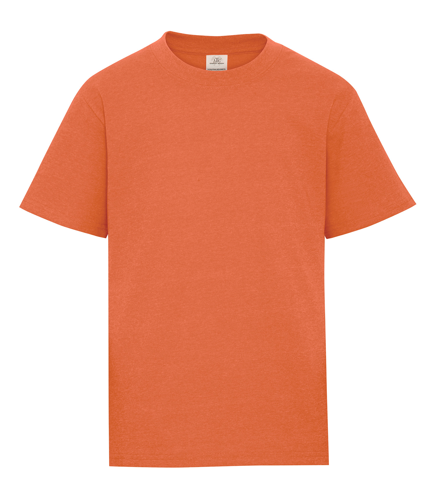 ATCᴹᶜ Earth Washᴹᶜ ATCᴹᶜ EARTH WASHᴹᶜ T-SHIRT POUR JEUNES - ATC6040Y Earth Orange