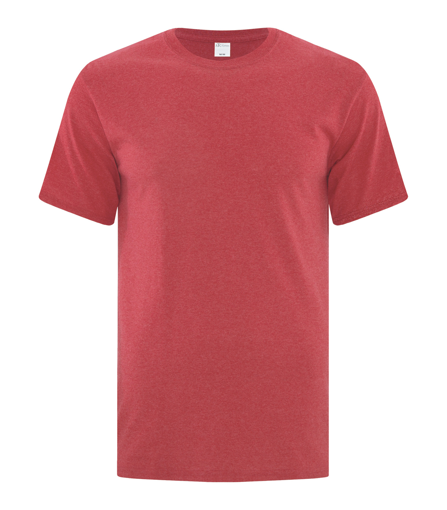 ATCᴹᶜ Everyday Collectionᴹᴰ ATCᴹᶜ T-SHIRT EVERYDAY À COUTURES LATÉRALES - ATCS1000 Heather Red**