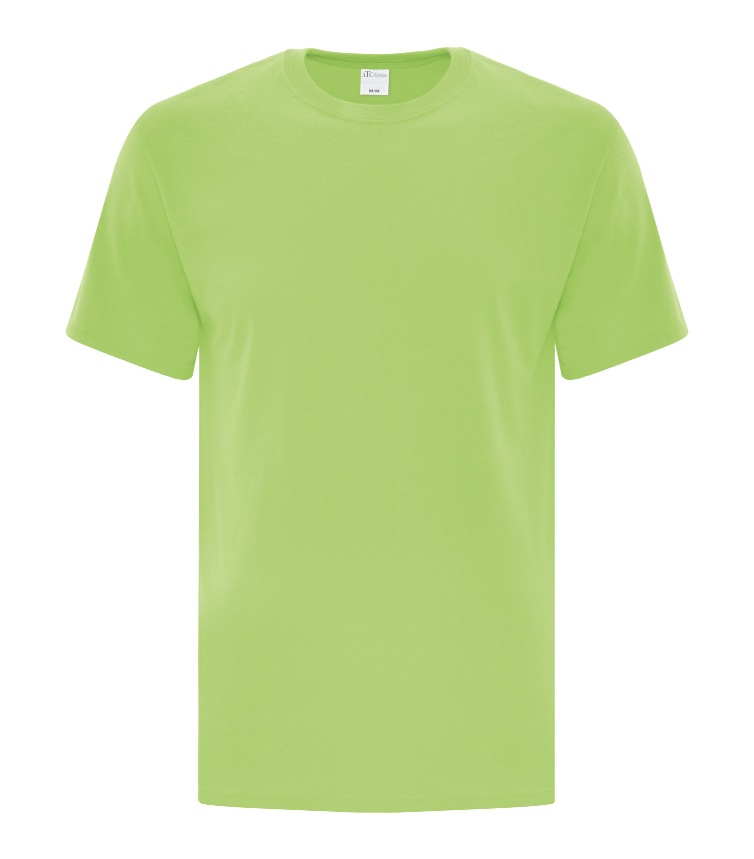 ATCᴹᶜ Everyday Collectionᴹᴰ ATCᴹᶜ T-SHIRT EVERYDAY À COUTURES LATÉRALES - ATCS1000 Lime