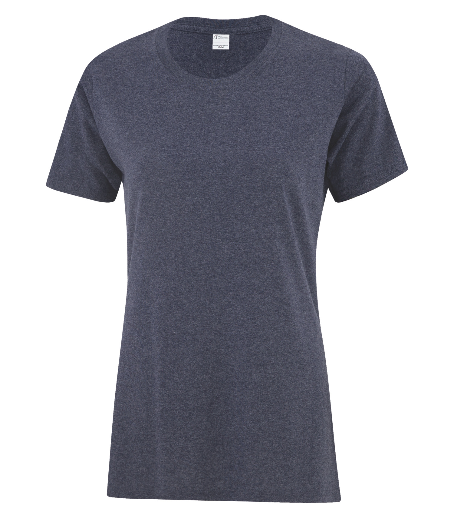 ATCᴹᶜ Everyday Collectionᴹᴰ ATCᴹᶜ T-SHIRT EVERYDAY À COUTURES LATÉRALES POUR FEMMES - ATCS1000L Heather Navy**