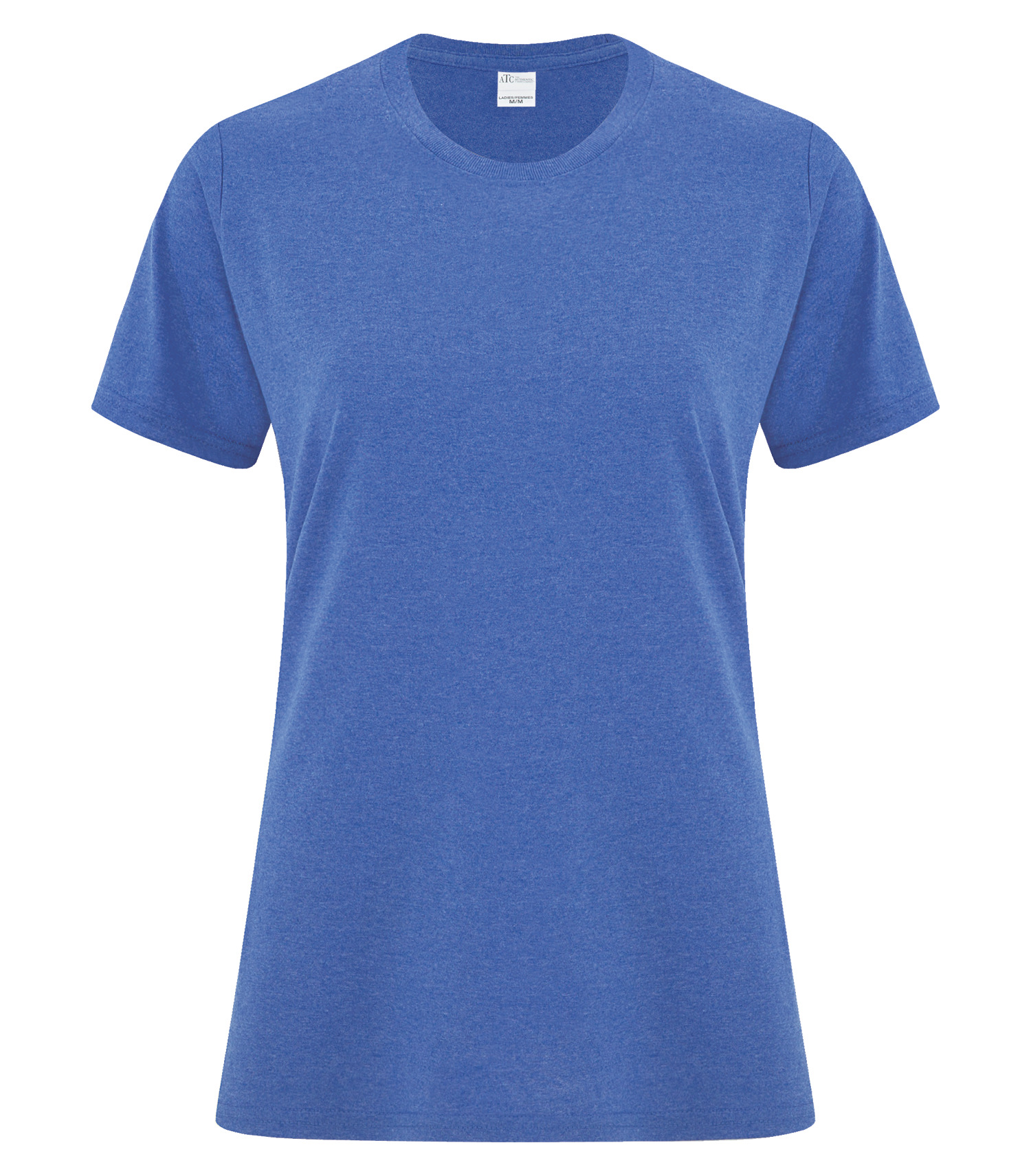 ATCᴹᶜ Everyday Collectionᴹᴰ ATCᴹᶜ T-SHIRT EVERYDAY À COUTURES LATÉRALES POUR FEMMES - ATCS1000L Heather Royal**