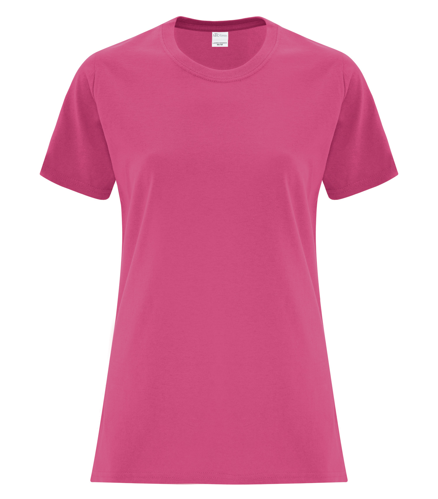 ATCᴹᶜ Everyday Collectionᴹᴰ ATCᴹᶜ T-SHIRT EVERYDAY À COUTURES LATÉRALES POUR FEMMES - ATCS1000L Sangria