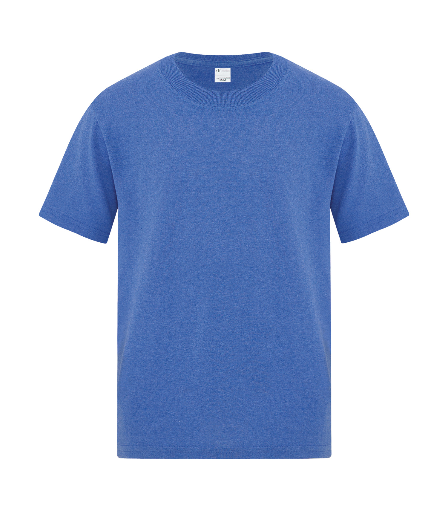 ATCᴹᶜ Everyday Collectionᴹᴰ ATCᴹᶜ T-SHIRT EVERYDAY À COUTURES LATÉRALES POUR JEUNES - ATCS1000Y Heather Royal**