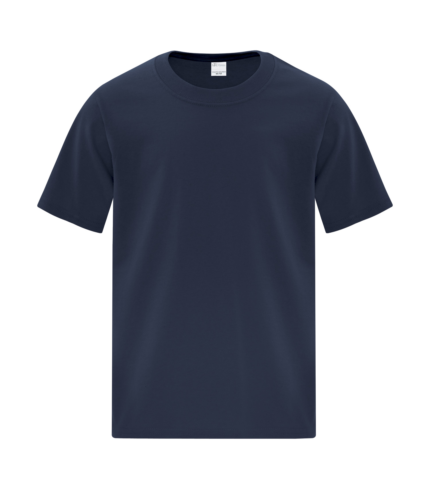 ATCᴹᶜ Everyday Collectionᴹᴰ ATCᴹᶜ T-SHIRT EVERYDAY À COUTURES LATÉRALES POUR JEUNES - ATCS1000Y Navy