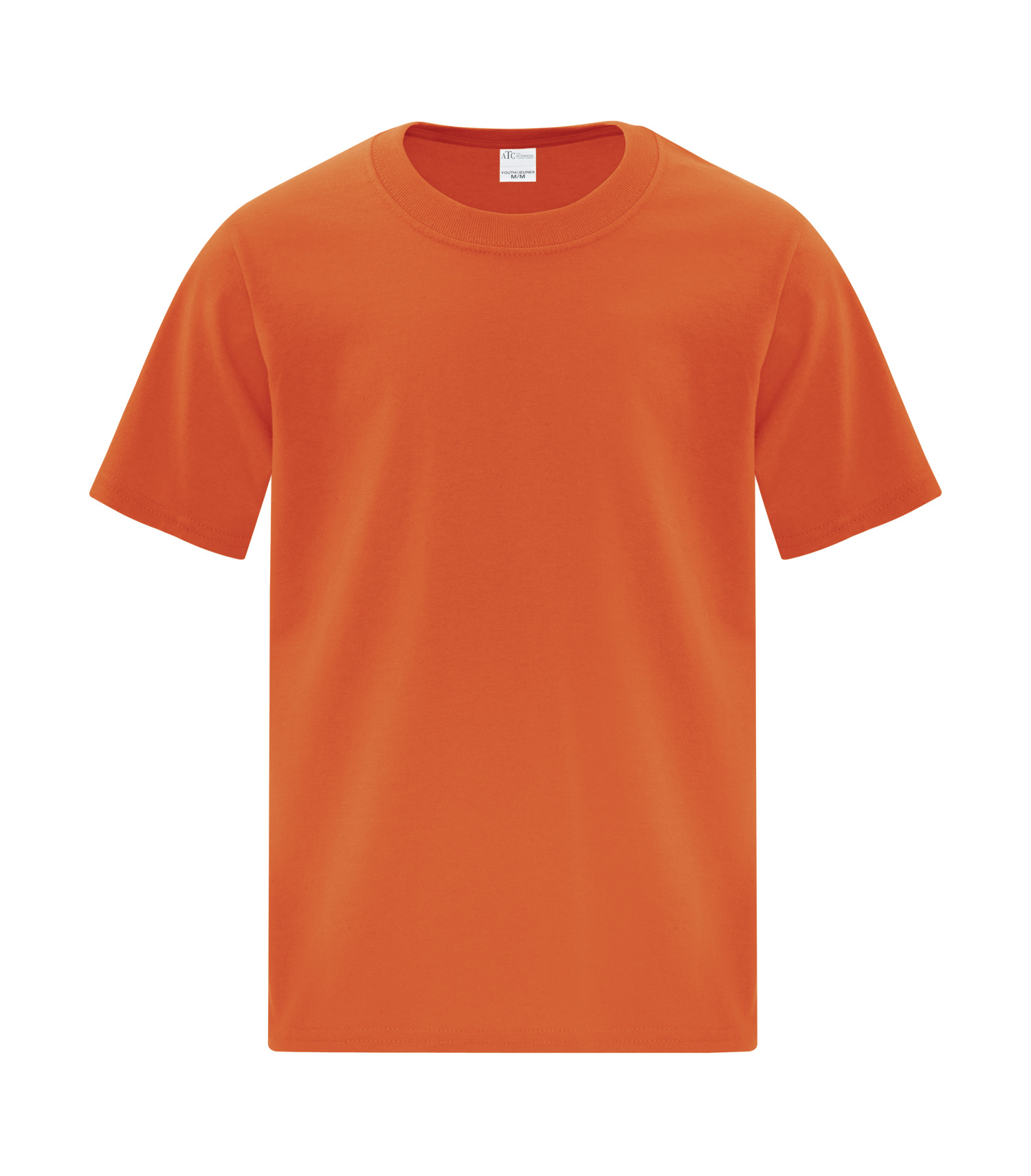 ATCᴹᶜ Everyday Collectionᴹᴰ ATCᴹᶜ T-SHIRT EVERYDAY À COUTURES LATÉRALES POUR JEUNES - ATCS1000Y Orange