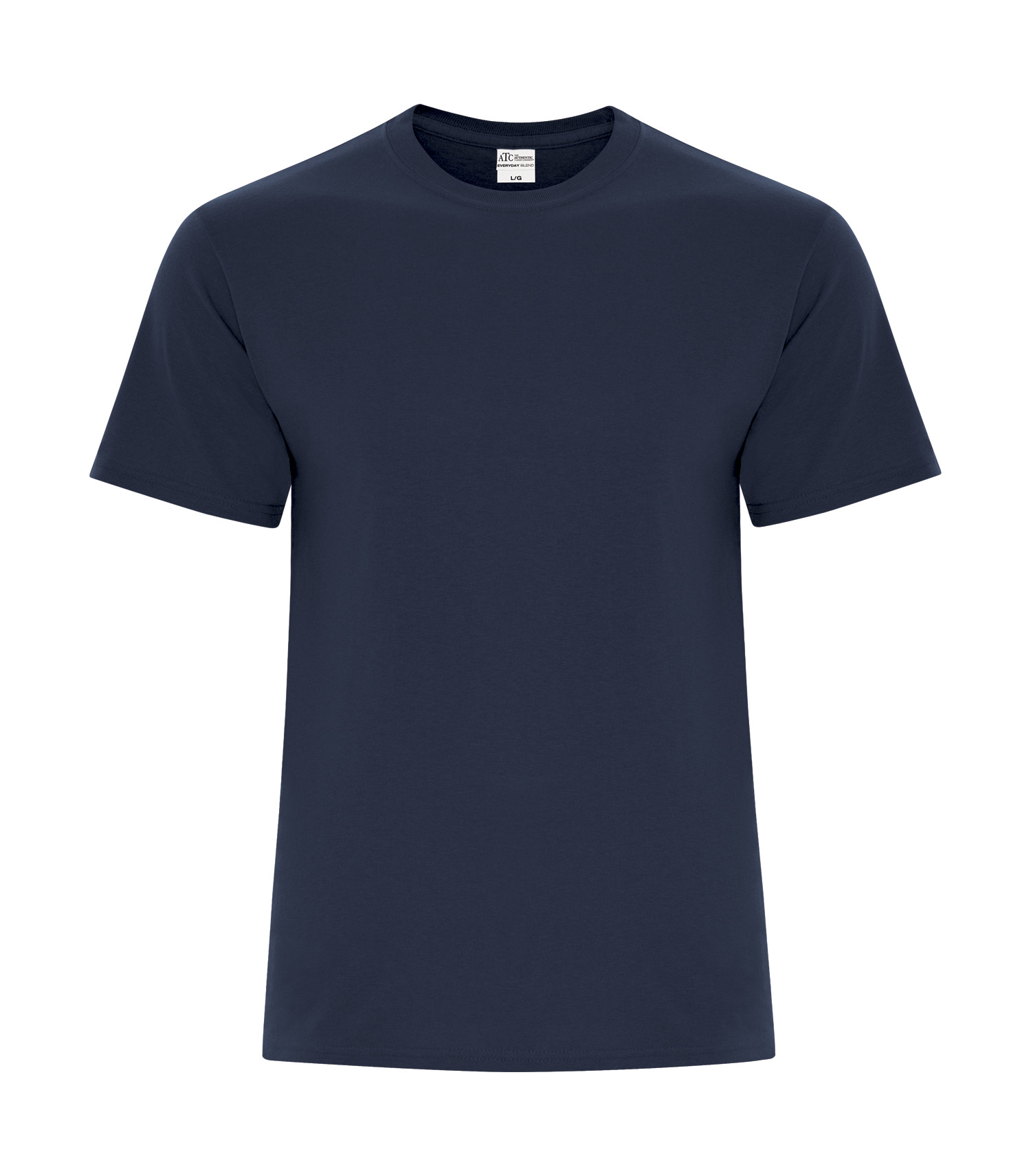 ATCᴹᶜ Everyday Collectionᴹᴰ ATCᴹᶜ T-SHIRT EVERYDAY BLEND À COUTURES LATÉRALES - ATCS5050 Navy