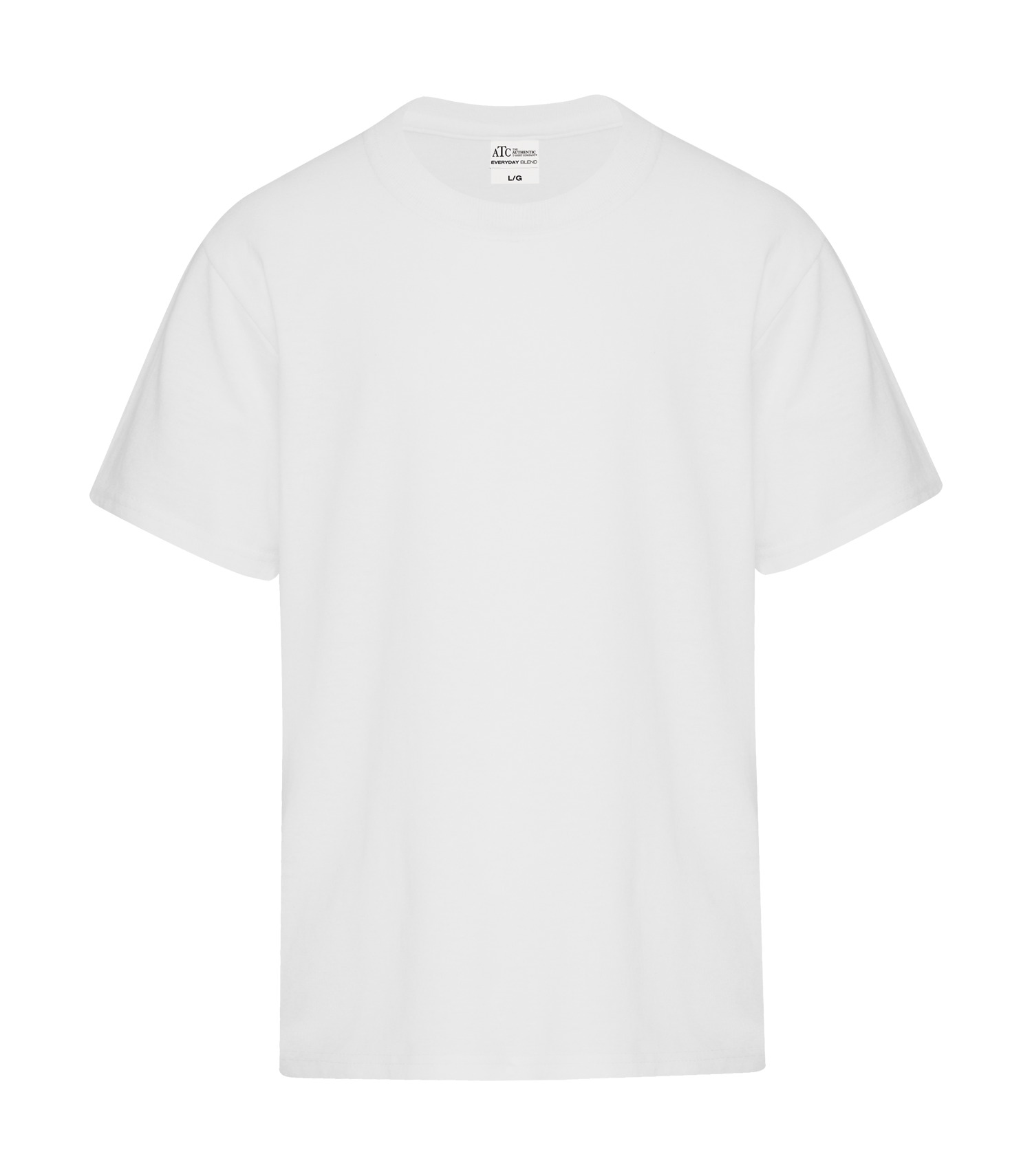 ATCᴹᶜ Everyday Collectionᴹᴰ ATCᴹᶜ T-SHIRT EVERYDAY BLEND À COUTURES LATÉRALES POUR JEUNES - ATCS5050Y White