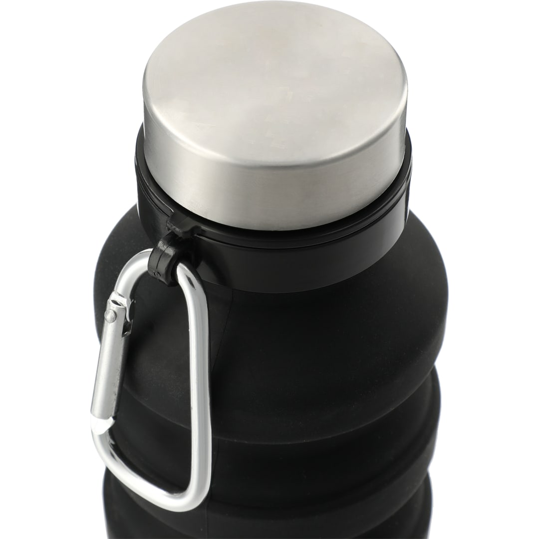 Zigoo Silicone Collapsible Bottle 18oz - 1628-53 Black