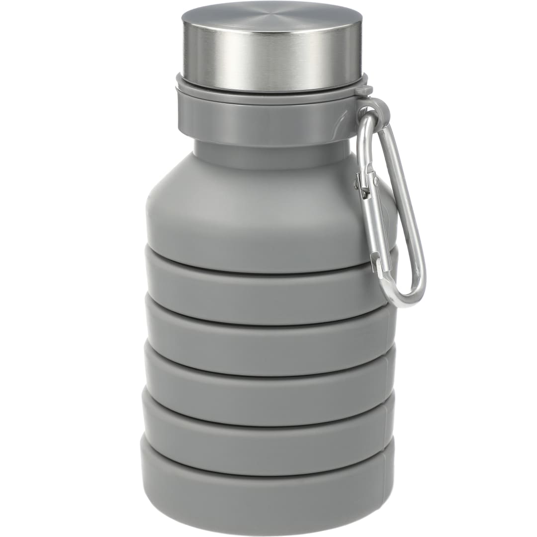 Zigoo Silicone Collapsible Bottle 18oz - 1628-53 Gray