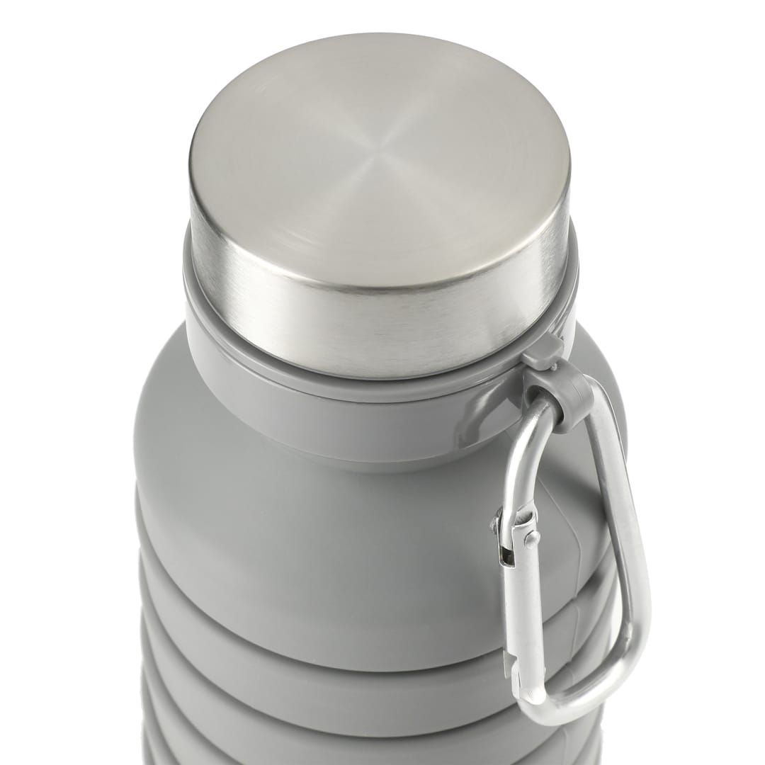 Zigoo Silicone Collapsible Bottle 18oz - 1628-53 Gray