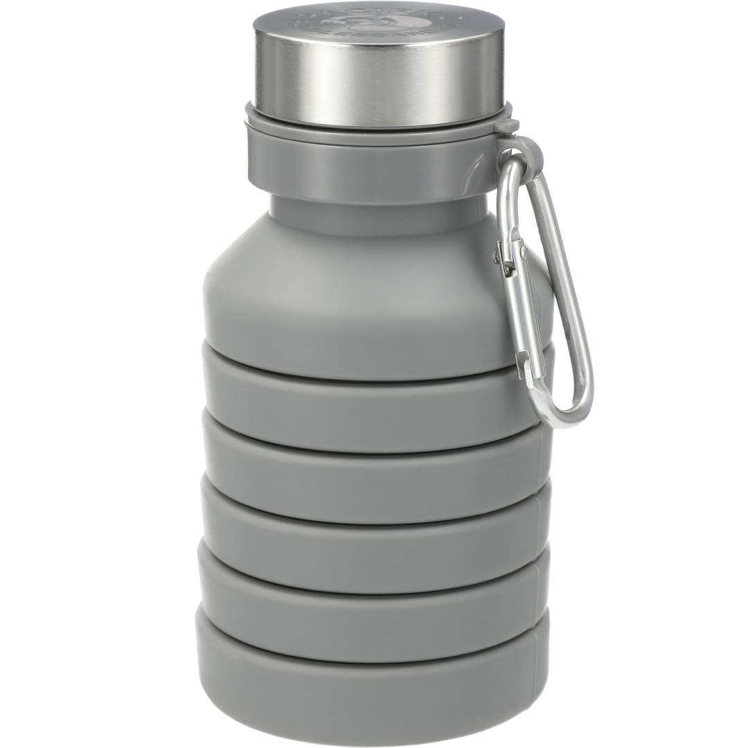 Zigoo Silicone Collapsible Bottle 18oz - 1628-53 Gray
