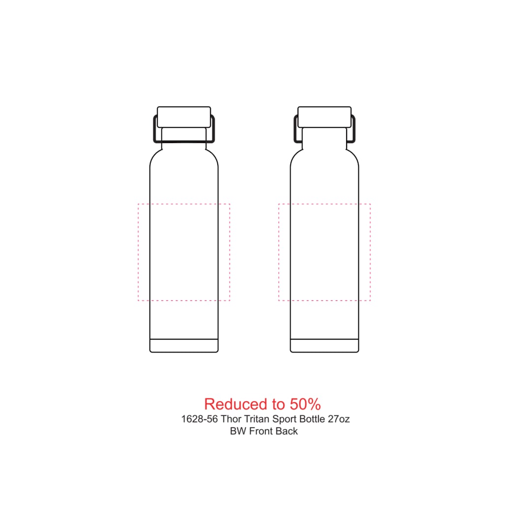 Thor Tritan Sport Bottle 27oz - 1628-56 Clear