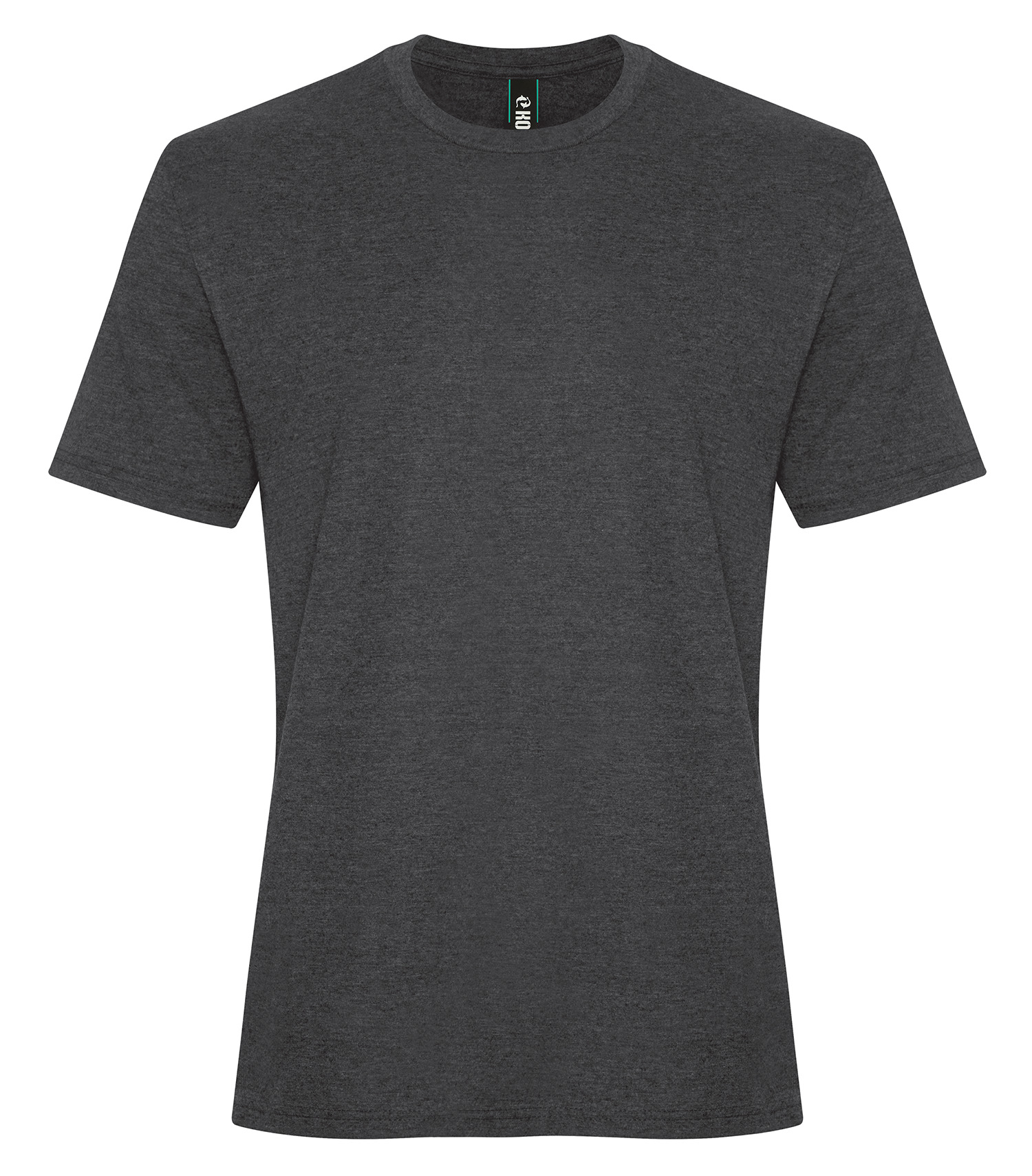 KOIᴹᴰ KOIᴹᴰ T-SHIRT COTON FILÉ ELEMENT - KOI8070 Charcoal Heather**