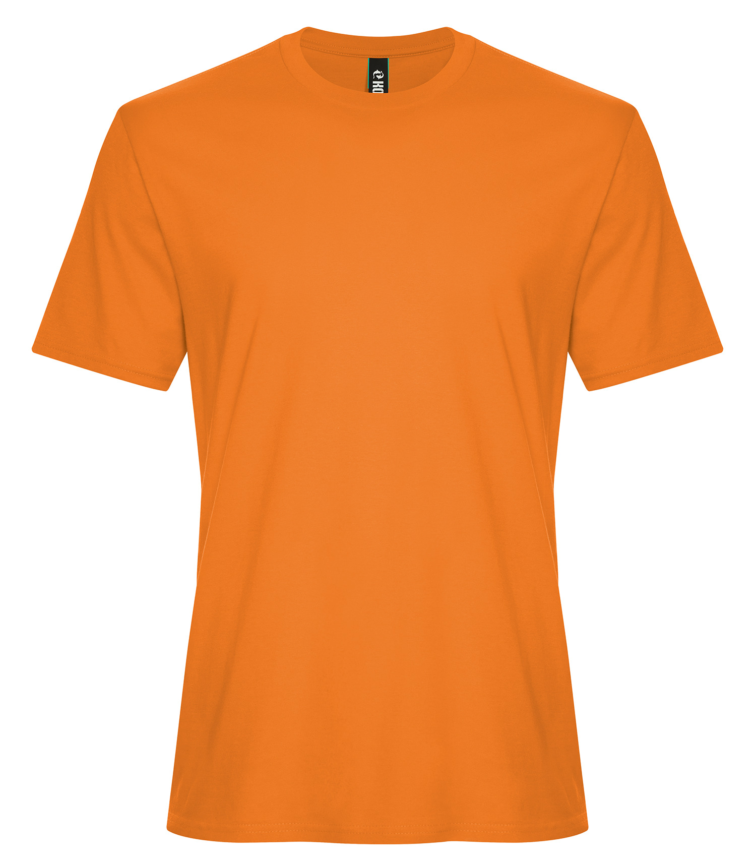 KOIᴹᴰ KOIᴹᴰ T-SHIRT COTON FILÉ ELEMENT - KOI8070 Orange Burst