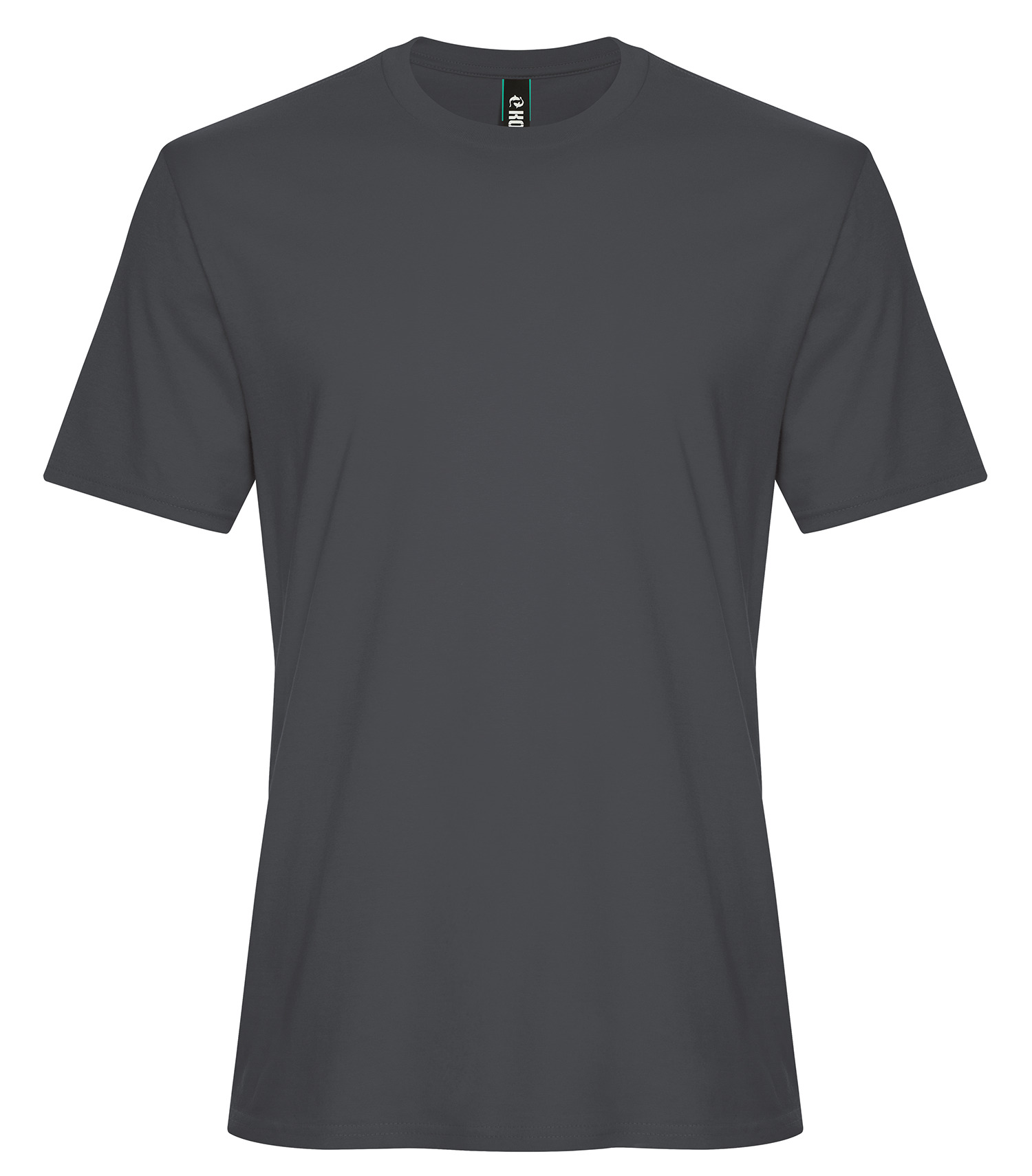 KOIᴹᴰ KOIᴹᴰ T-SHIRT COTON FILÉ ELEMENT - KOI8070 Storm Grey