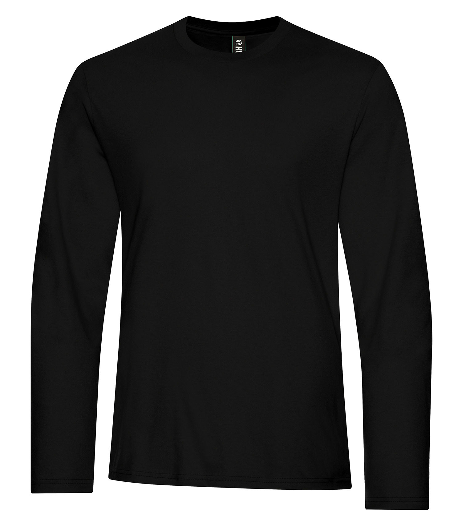 KOIᴹᴰ KOIᴹᴰ T-SHIRT COTON FILÉ À MANCHES LONGUES ELEMENT - KOI8075 Onyx