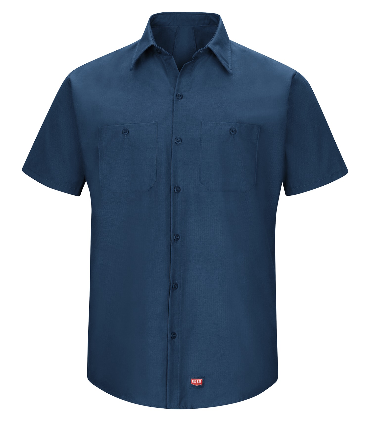 Red Kapᴹᴰ RED KAPᴹᴰ CHEMISE DE TRAVAIL À MANCHES COURTES AVEC MIMIXᴹᶜ - SX20 Navy
