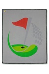 Microfiber Waffle Golf Towel - MW18CGSL gray
