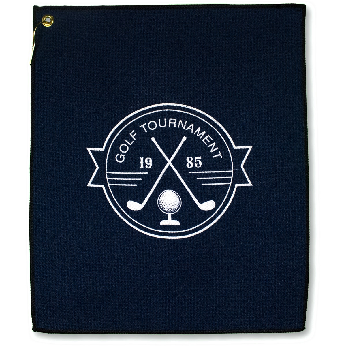 Microfiber Waffle Golf Towel - MW18CGSL navy