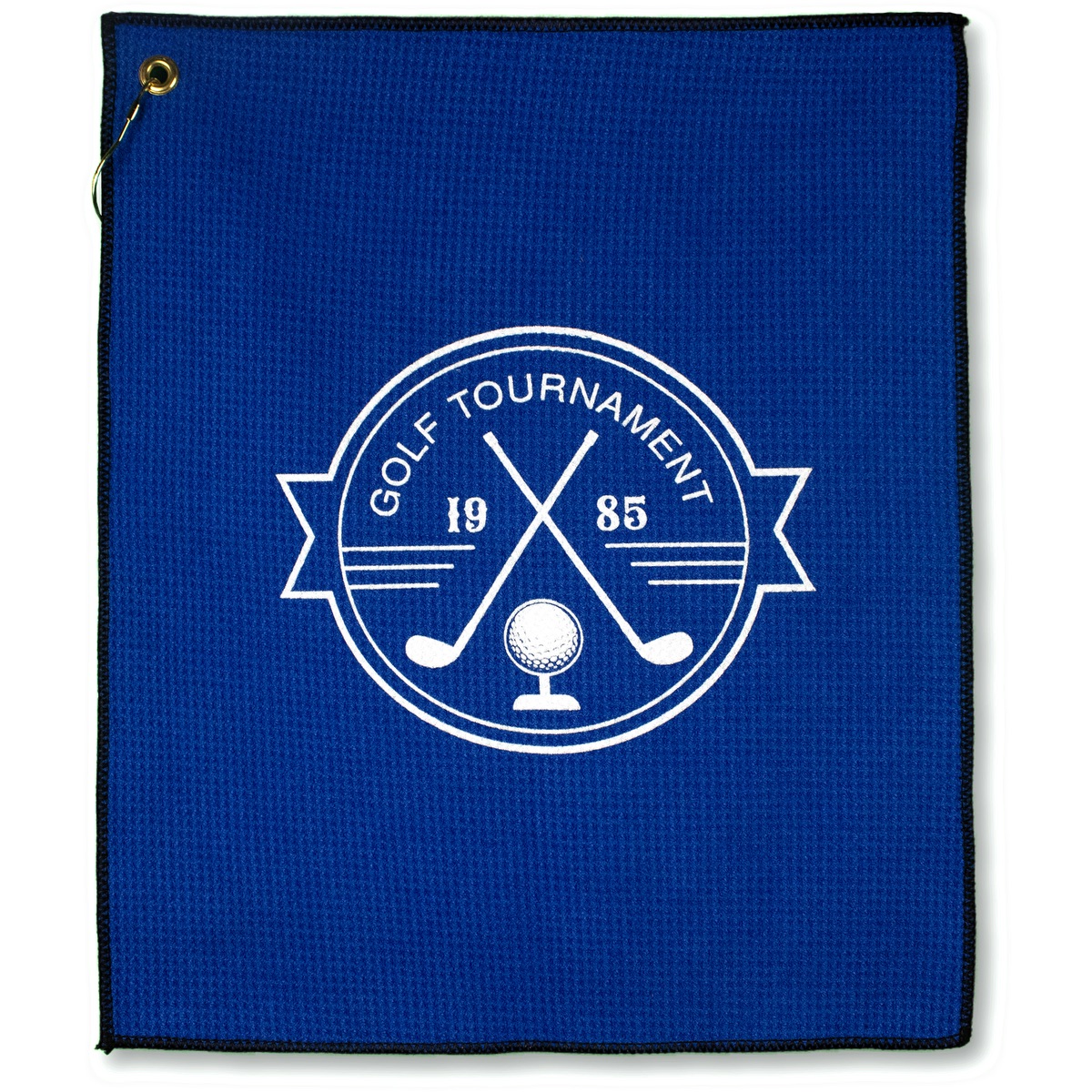 Microfiber Waffle Golf Towel - MW18CGSL royal blue