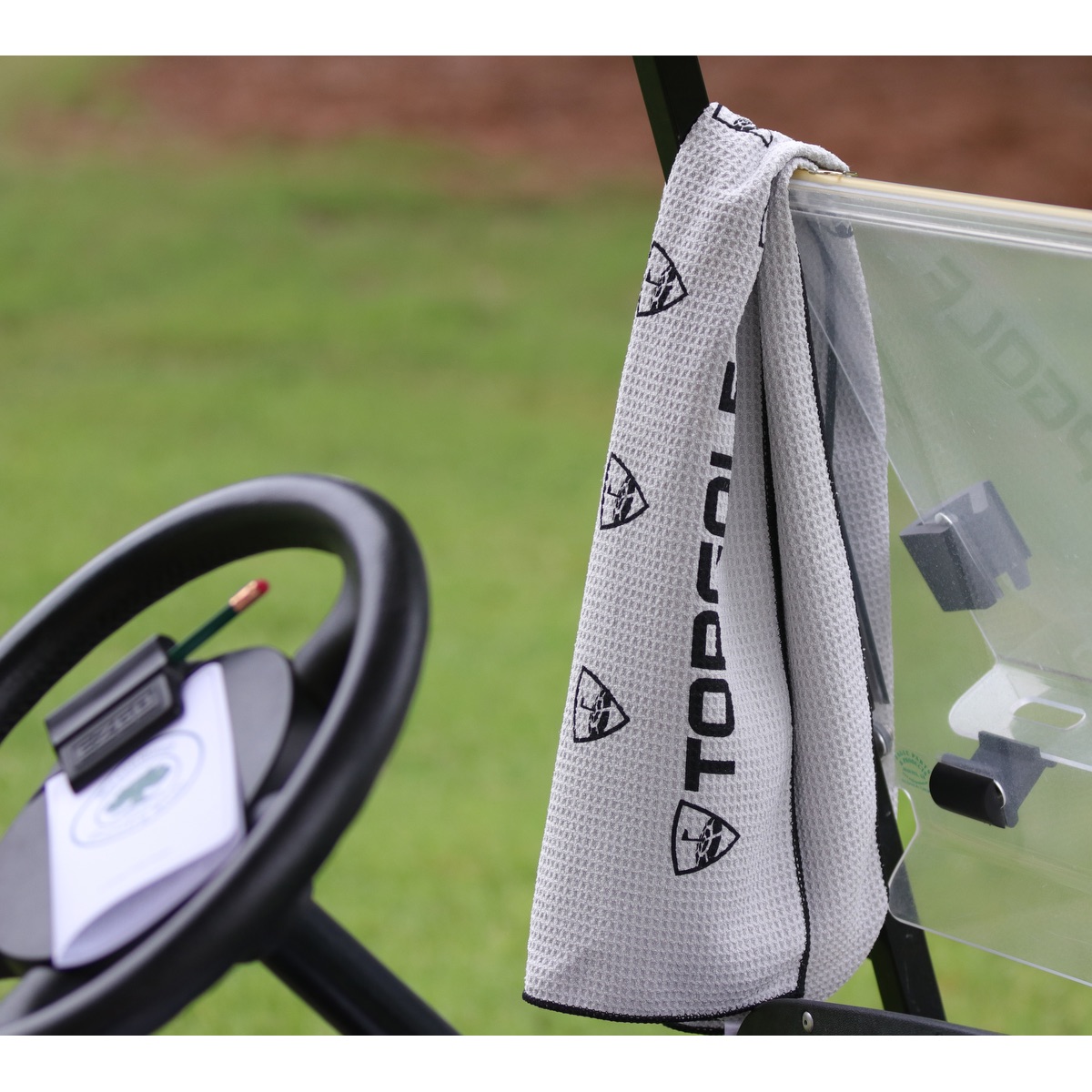  Microfiber Waffle Golf Towel - MW40CGSL