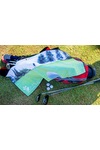 Microfiber Waffle Golf Towel - MW40CGSL Black
