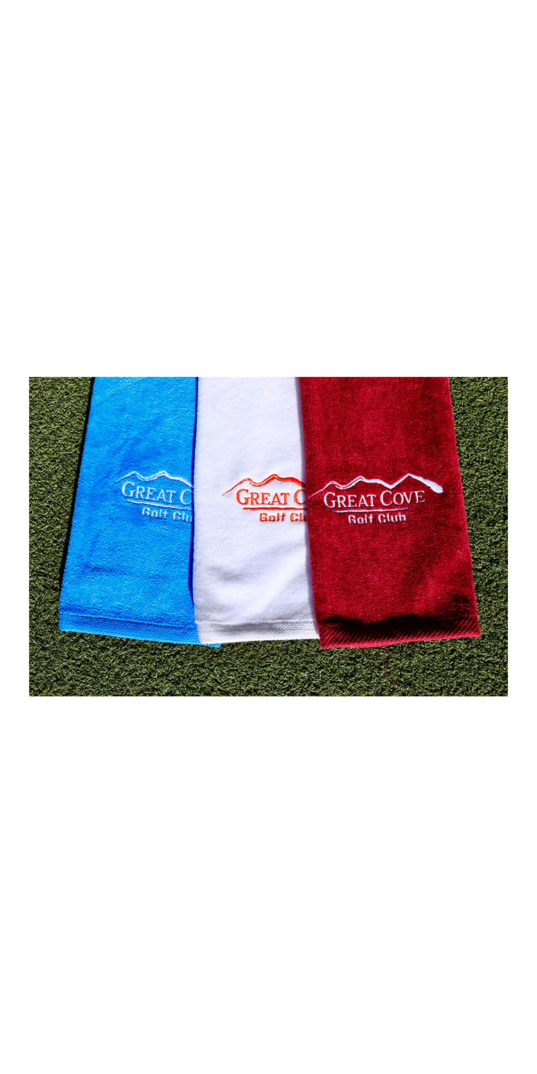 Golf Sport Towel - TRU35CGSL Black