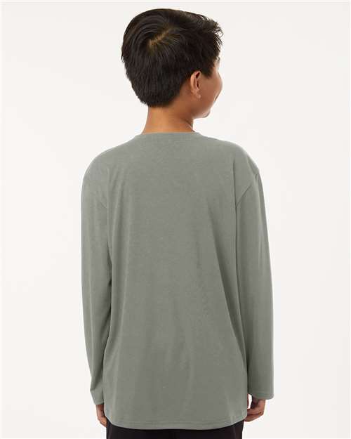 AllPro Youth Pro-Lock Performance Long Sleeve T-Shirt - 48400Y Greystone