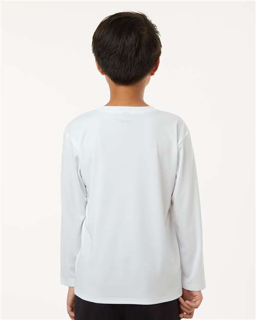 AllPro Youth Pro-Lock Performance Long Sleeve T-Shirt - 48400Y White