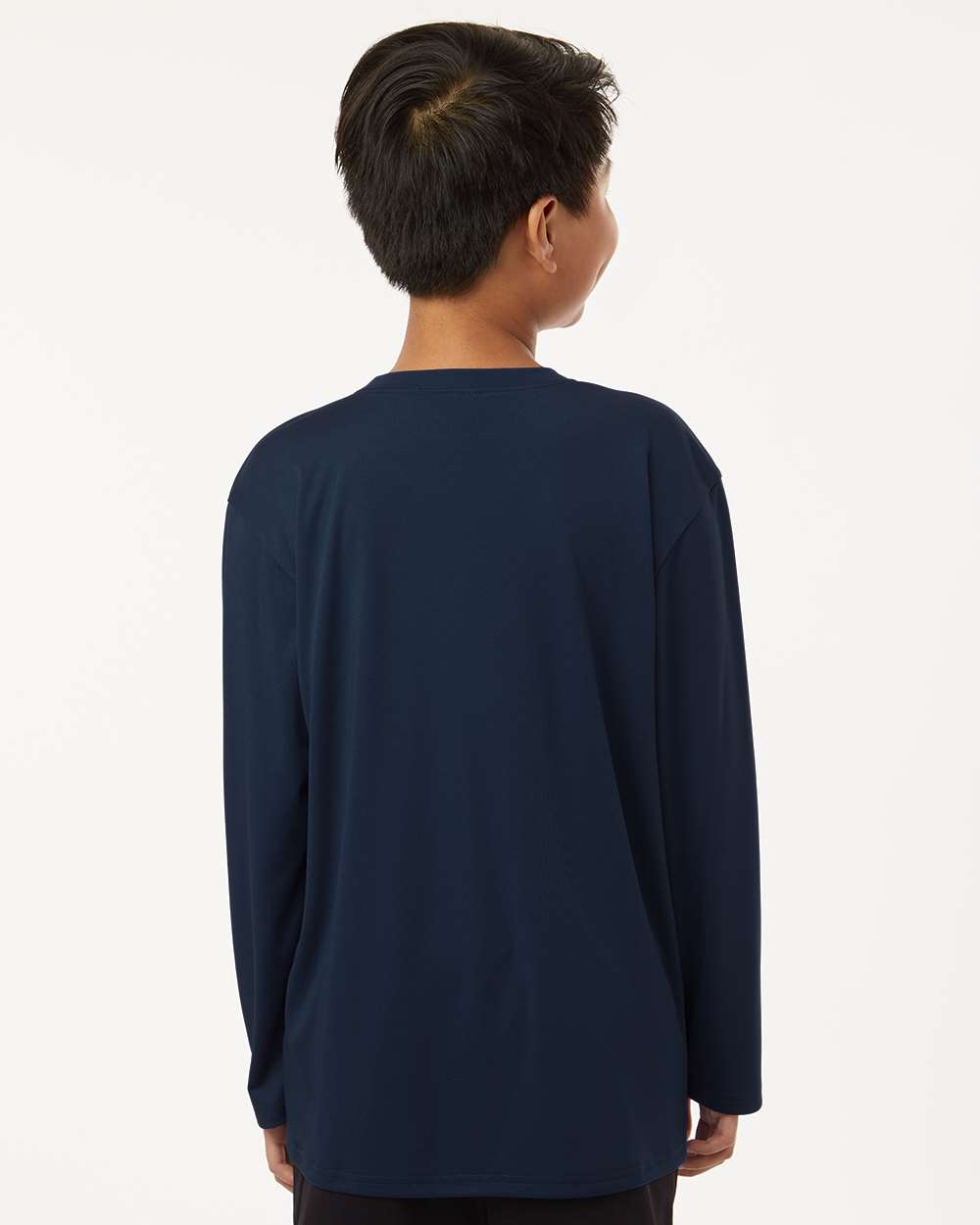 AllPro Youth Pro-Lock Performance Long Sleeve T-Shirt - 48400Y Navy