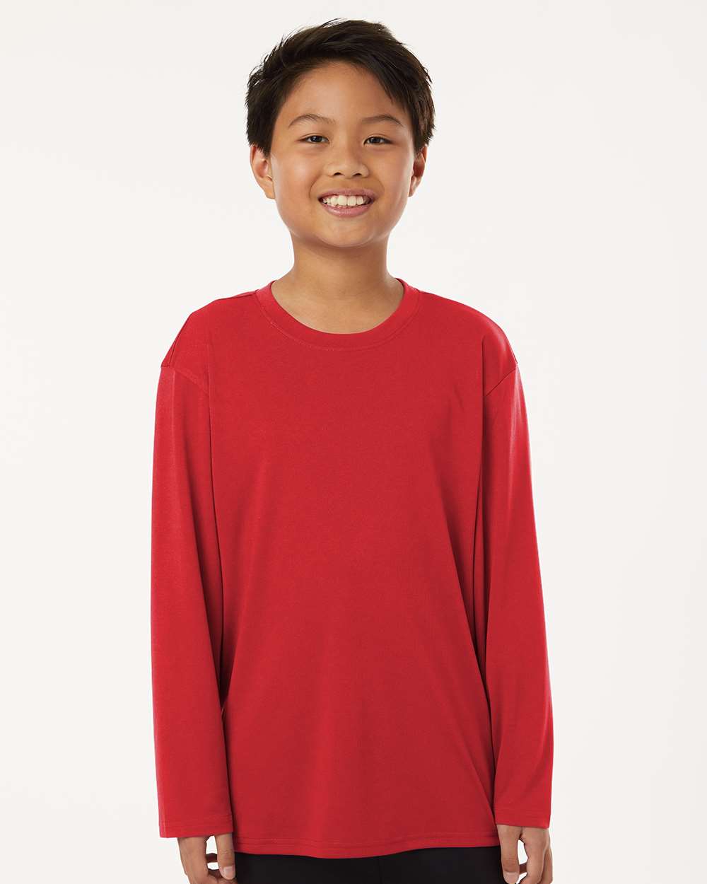 AllPro Youth Pro-Lock Performance Long Sleeve T-Shirt - 48400Y Red