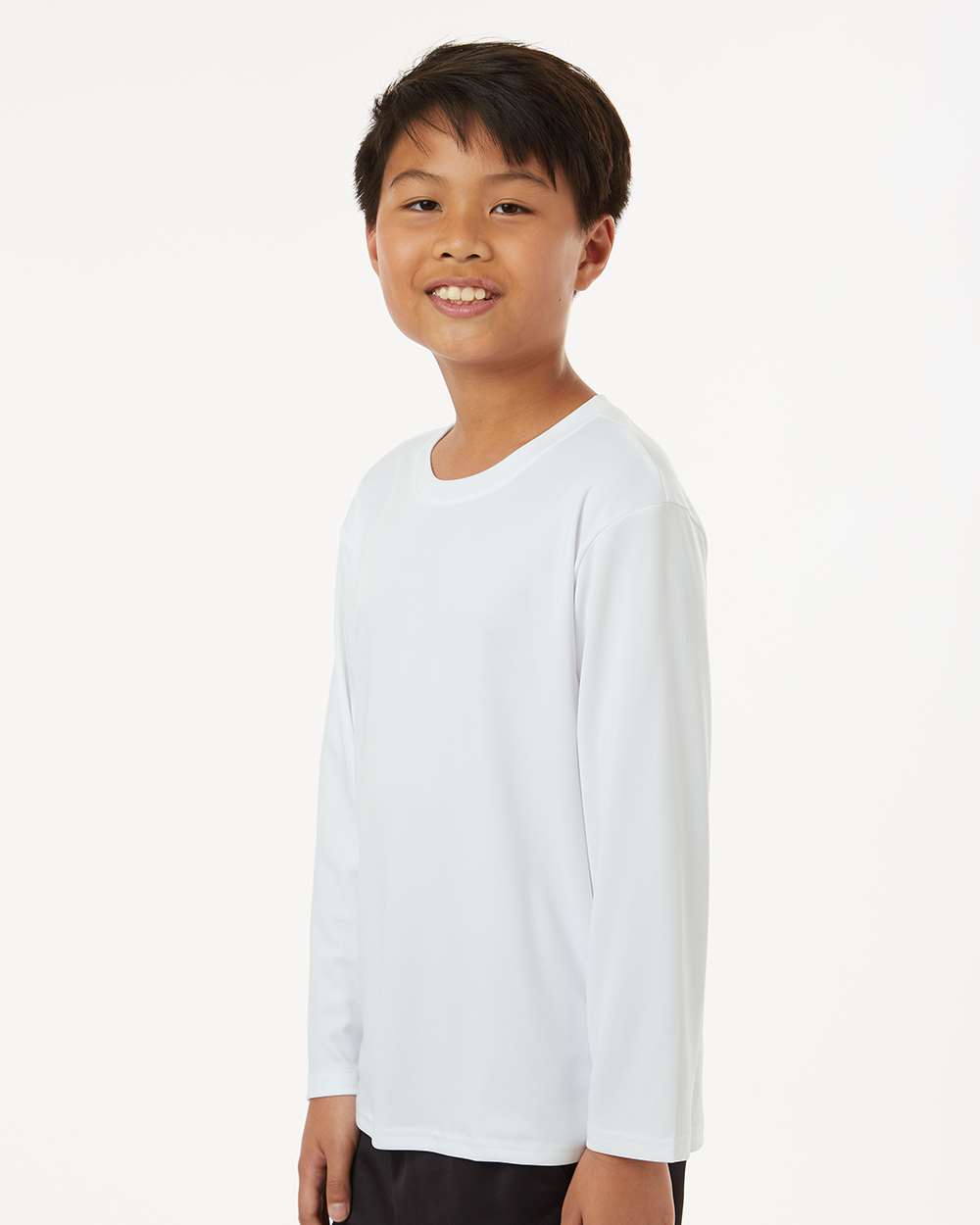 AllPro Youth Pro-Lock Performance Long Sleeve T-Shirt - 48400Y White