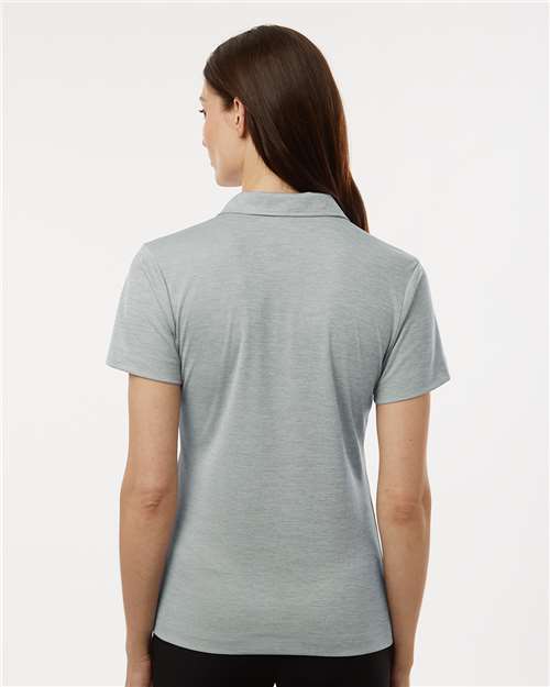 AllPro Women's Pro-Lock Performance Mélange Polo - 4HM00L Silver Melange