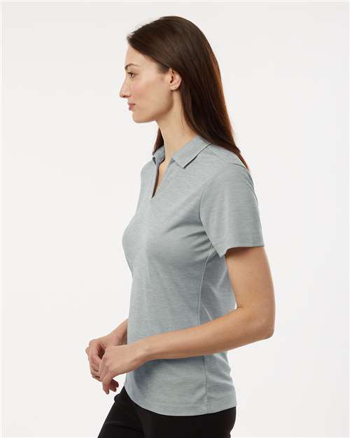 AllPro Women's Pro-Lock Performance Mélange Polo - 4HM00L Silver Melange